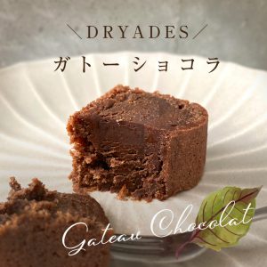 チョコレート専門店DRYADESドリュアデスのガトーショコラクラシック